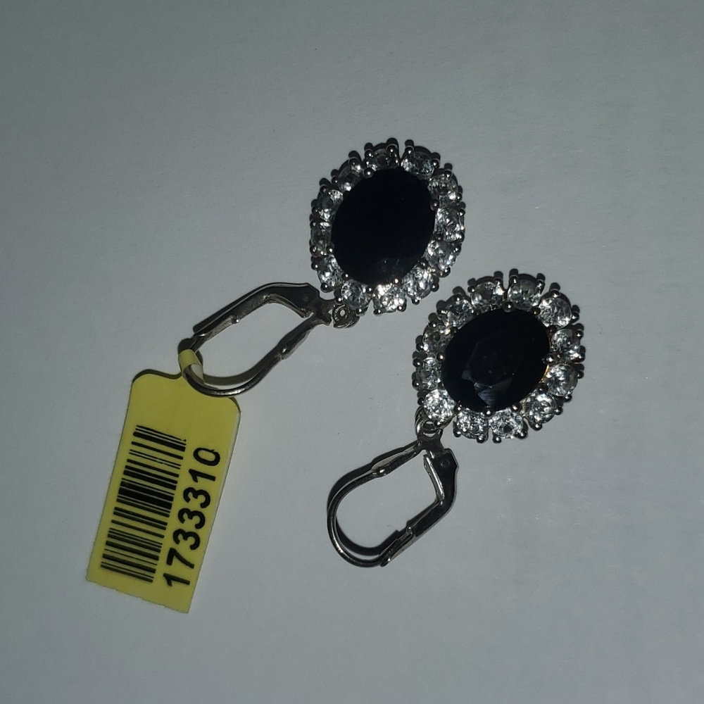 Silver earrings